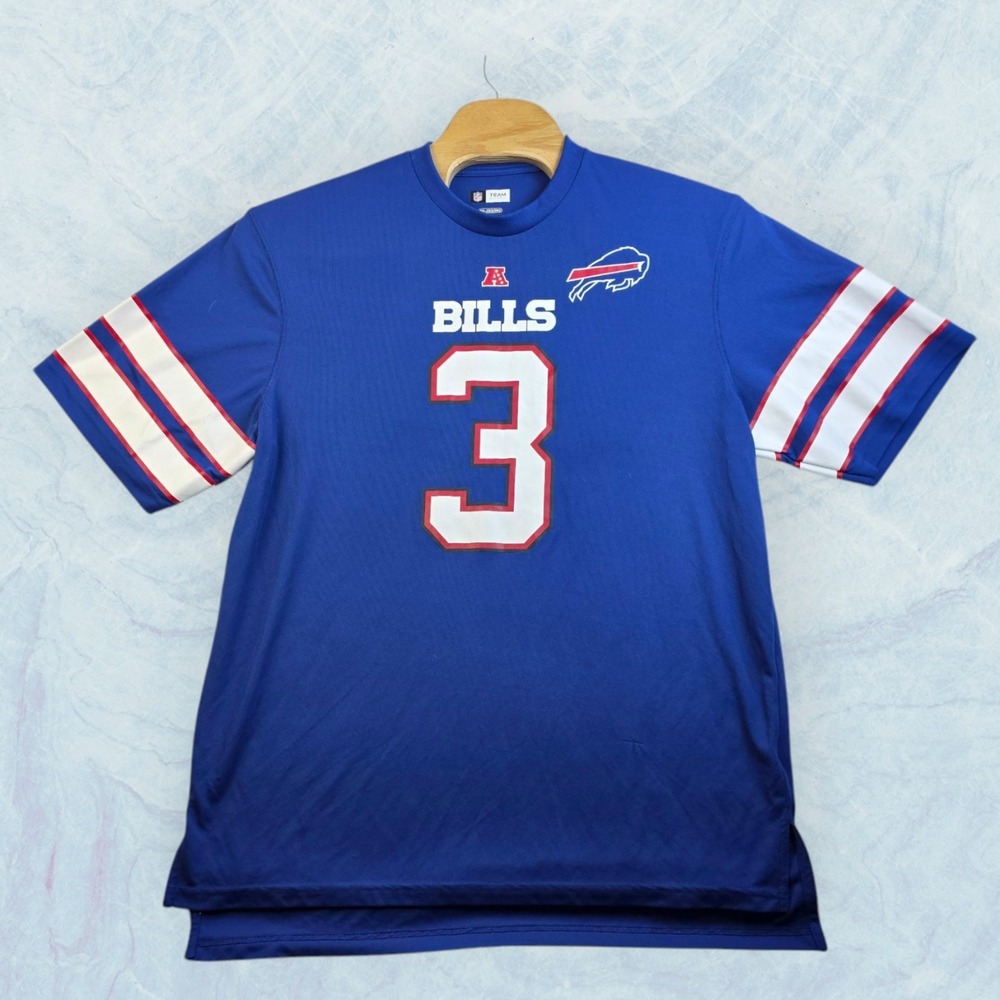 Buffalo Bills EJ MANUEL #3‎ Blue Football Jersey NFL Team Apparel Men's Size 2XL